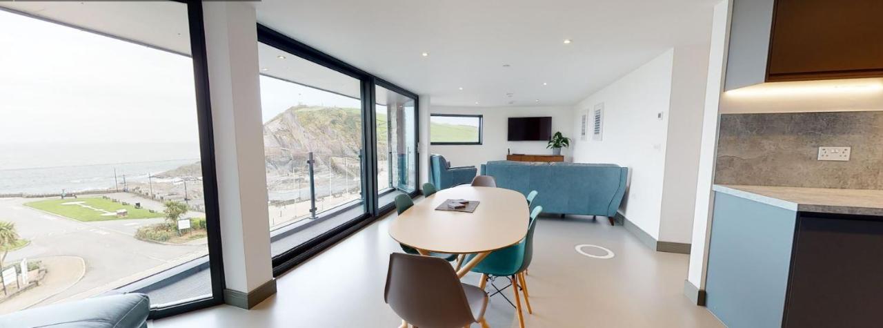 4 The View Apartments Ilfracombe - Seafront, Parking, Lift, Ev Luaran gambar